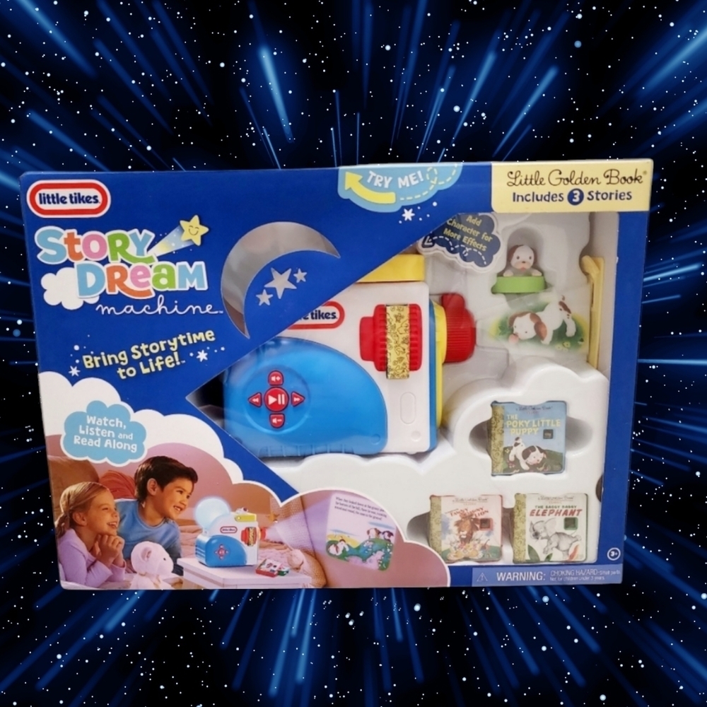 LITTLE TIKES Story Dream Machine + Berenstain Bears Book Set - ALL NEW #1 TOY - Picture 2 of 14